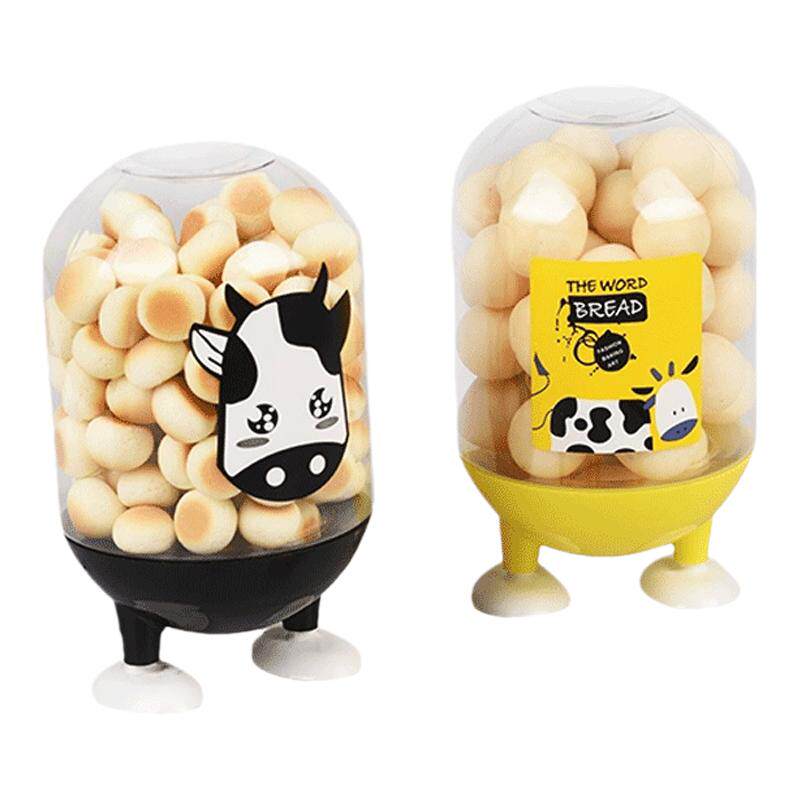塑料瓶pet小牛馒头罐零食储物