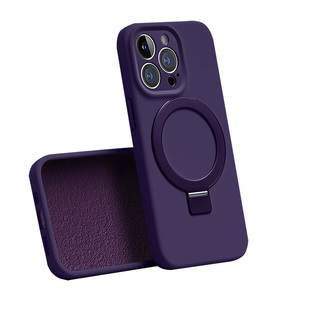 适用苹果16promax手机壳新款magsafe磁吸支架iPhone17pro手机壳15液态硅胶14plus全包镜头防摔13保护套女高级