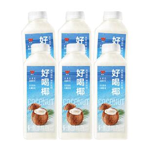 味全好喝椰汁椰子汁植物蛋白饮料900ml×6瓶家庭装果汁低温果蔬汁