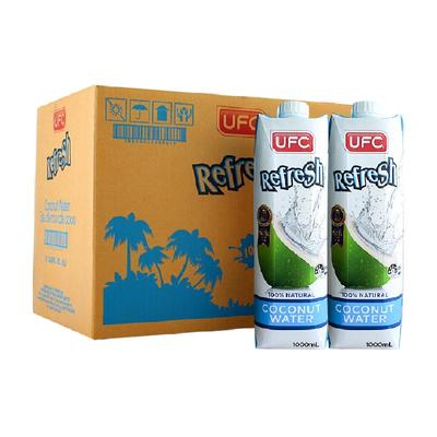 泰国进口椰子水1000ml*12瓶整箱