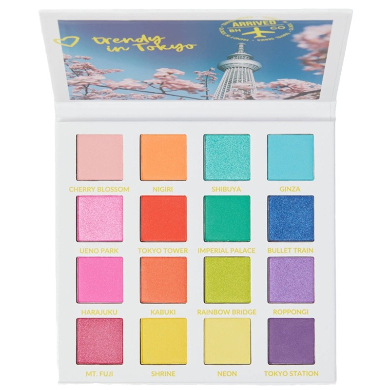 BHCosmetics眼影持久日常16色