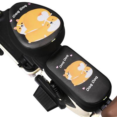 电动车皮革座套防水防嗮夏季隔热