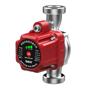 格威特静音永磁温控地暖循环泵家用暖气热水加压泵屏蔽泵管道水泵