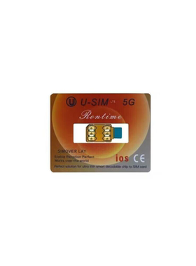 usim全自动Qpe卡贴双面单面卡贴适用美版苹果semini/11-16系列