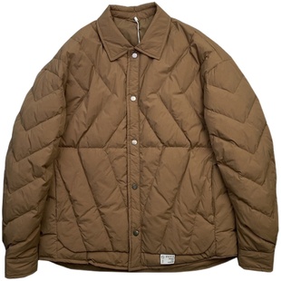 轻薄羽绒服男秋冬新款潮流宽松男士翻领外套舒适轻便保暖冬装上衣