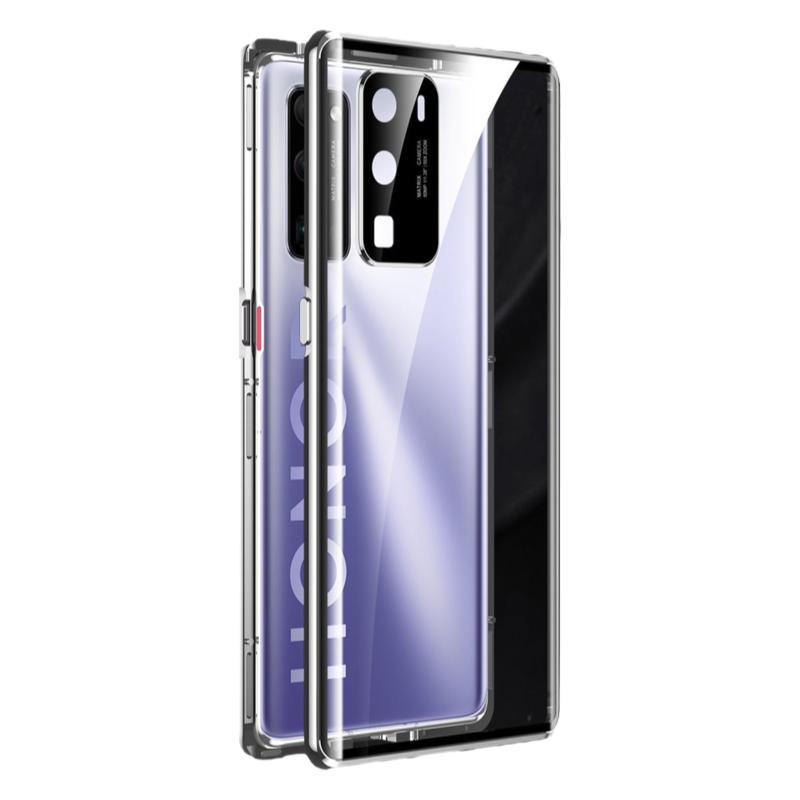 适用iPhone8手机壳苹果6s双面玻璃防窥i7plus全包防摔se2磁吸壳6p