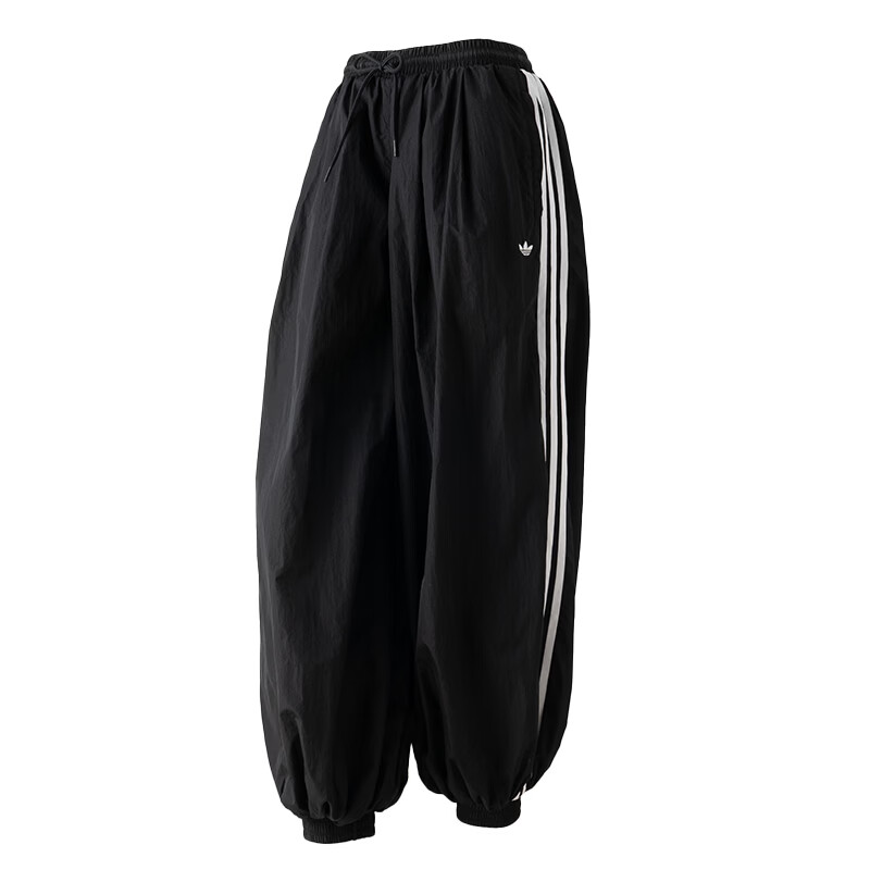 adidas三叶草女款宽松运动裤