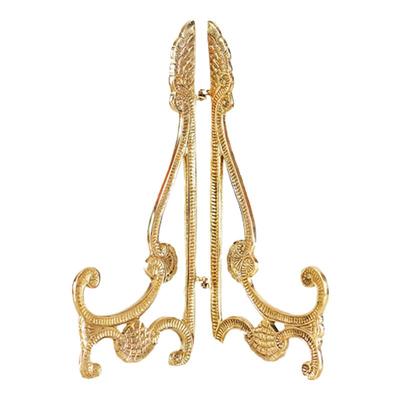 费灵托架进口黄铜雕花家居装饰