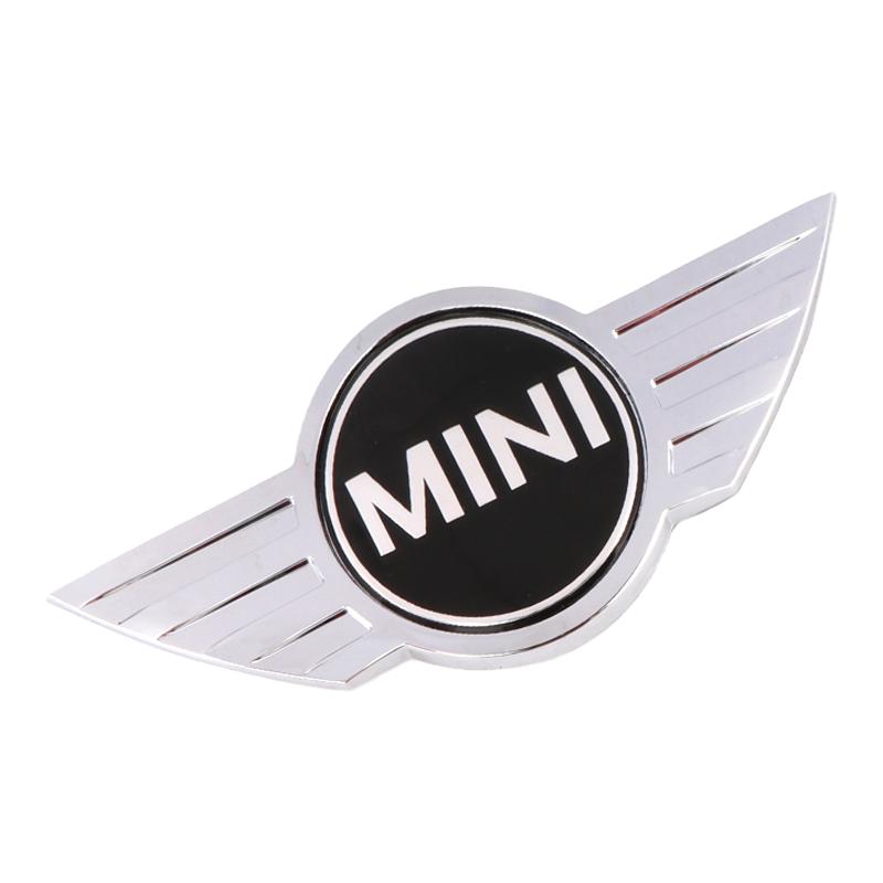 適用寶馬mini迷你前后車標R55R56R60R61機蓋標尾標志引擎logo改裝