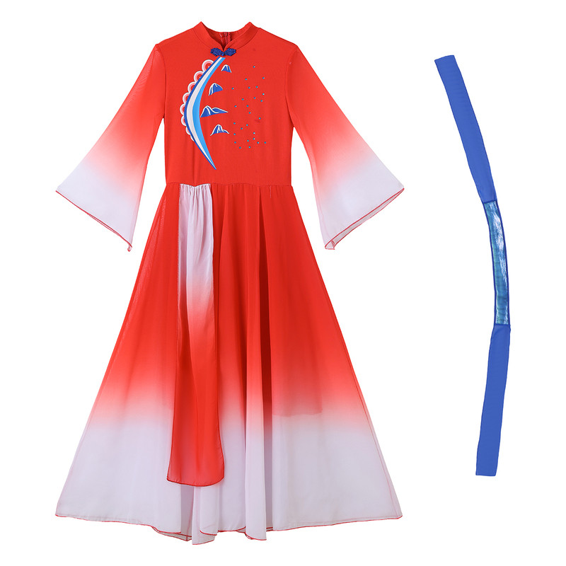 古典舞蹈服装练功服女