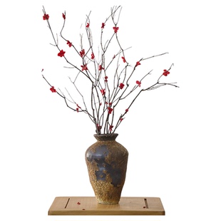 干枝禅意天然装饰摆件腊梅玄关手工枯树枝样板间拍摄道具干花民宿