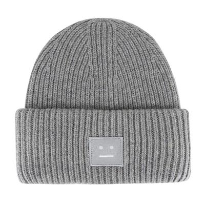 lackpard潮牌ins风贴布针织帽子