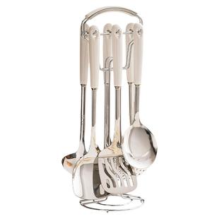 摩登主妇锅铲家用汤勺子漏勺煎铲炒菜铲子316L不锈钢全套厨具套装