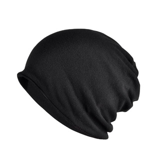 户外围脖男女魔术头巾骑行防风保暧纯棉纯色月子春秋套头帽子两用