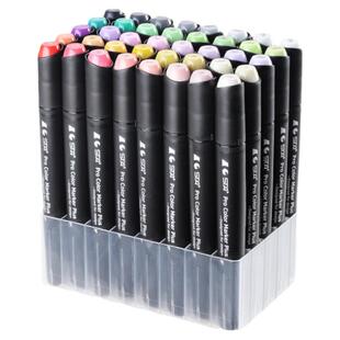 STA斯塔9000设计家酒精油性双头马克笔AD宽头200色手绘建筑环艺用