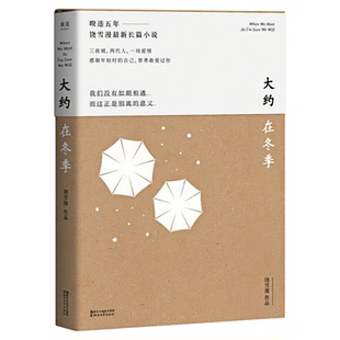 大约在冬季 马思纯、霍建华主演同名电影原著 青春文学都市情感言情图书 校园成长励志爱情小说