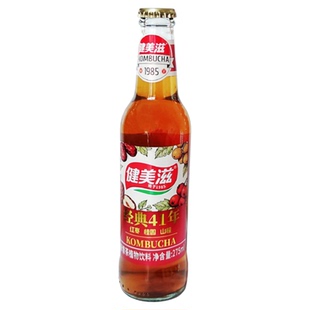 健美滋饮料瓶装桂圆 红茶菌发酵植物饮品275ml*15瓶整箱