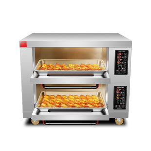 德玛仕商用烤箱专业大型电烤箱大容量面包地瓜月饼披萨炉烤红薯机