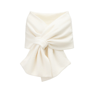 [GINGER]4muggle多穿法气质双色毛呢围巾女保暖欧日系千金披肩女