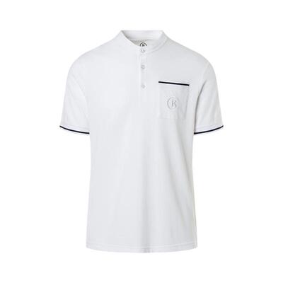 BOGNER博格纳男装立领休闲宽松短袖T恤51102789