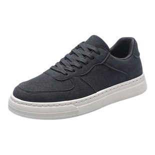 2025新款爆款板鞋男中老年浙江透气厚底休闲鞋白底运动鞋工作男鞋