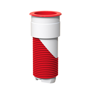 45度墙排下水管洗手盆洗衣机专用斜下水接头密封塞止逆阀防臭神器