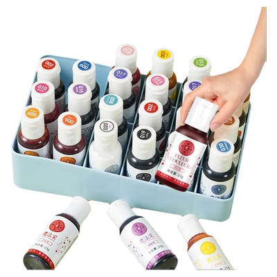 fc法采可食用色素红黄蓝白金黑色