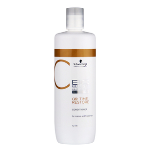 正品施华蔻保丽时光焕彩润发素护发素1000ml细软脆弱发质Q10辅酶