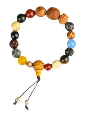 One情侣菩提未镶嵌名族风手链