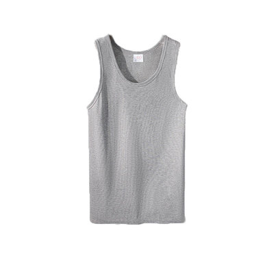 男士纯棉背心运动健身紧身打底衫