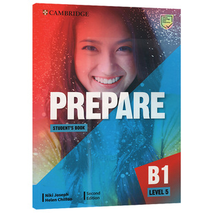 剑桥中学英语教材Prepare Student's Book  Level 5 学生书 英文原版进口课程（赠音频）