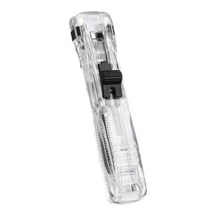 得力无痕订书机无针款钉书器无钉无孔免钉不用钉子的免打孔神器家用书本装订机学生用推夹器文件推书夹文具