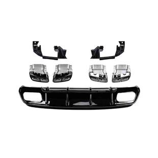 适用奔驰A级改装AMG后唇A200尾唇排气A45尾翼风刀13-18款W176前唇