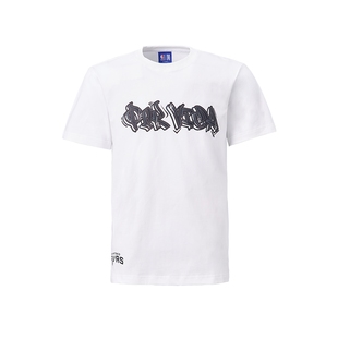 NBA官方正品早秋男女情侣休闲运动宽松户外短袖T恤马刺队