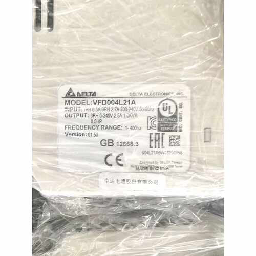 台达变频器VFD-L系列  0.2kw 0.4kw