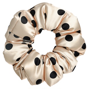 KRRAMEL新品上新真丝大肠发圈波点发圈枕头睡眠发圈高级感礼盒装