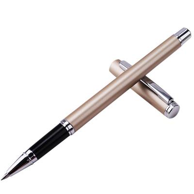 得力s82重手感金属笔杆定制logo