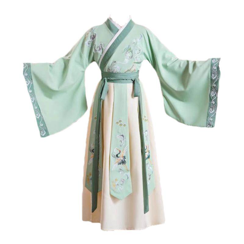 汉服男女书童国学古服装小学生三字经开笔礼中国风儿童书童演出服
