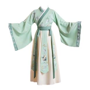 汉服男女书童国学古服装小学生三字经开笔礼中国风儿童书童演出服