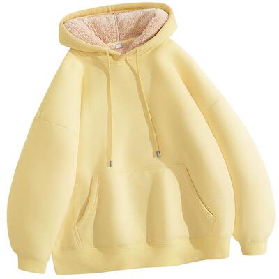 奶fufu连帽卫衣女秋冬加绒