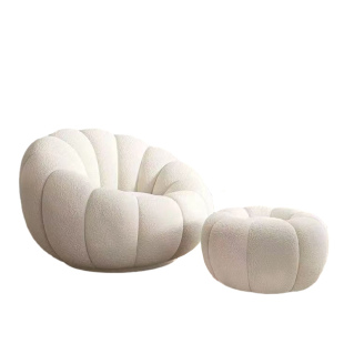 网红懒人沙发可躺可睡南瓜沙发椅阳台休闲椅旋转卧室客厅单人沙发