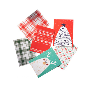 2026新年马年饼干包装袋页眉卡纸姜饼牛轧糖雪花酥袋垫片卡头圣诞