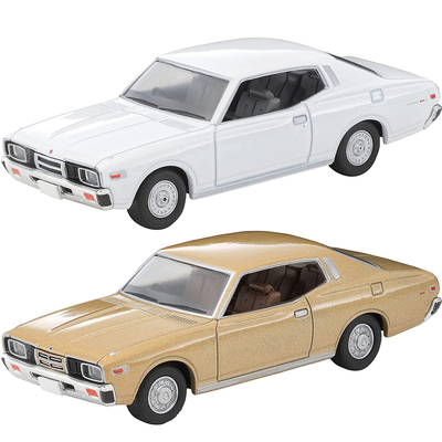 TLV合金车模型164日产Gloria