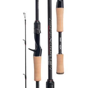 国王路亚虫尊鲈鳜鱼虫竿超快调竞技竿富士导环轻量ZBX联名路亚竿