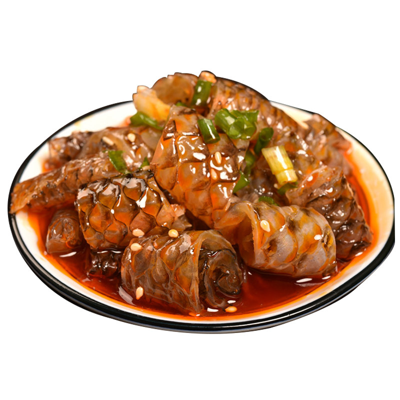 整箱qq鱼皮40包酒店开袋即食餐饮