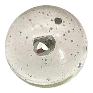 天然白水晶转运桶珠黄铜矿与水晶共生单株蛋面吊坠招财镇宝半宝石