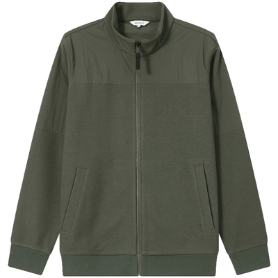 滨波立领老钱风长袖外套