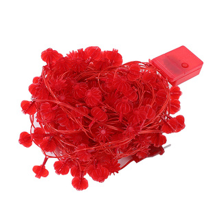 2026马年新款新年春节装饰挂件过年气氛led彩灯福字小红灯笼阳台