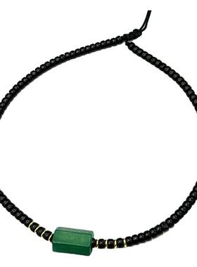 NFF椰蒂串珠玛瑙项链锁骨链