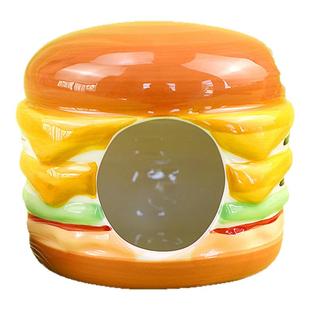 仓鼠陶瓷窝夏天陶瓷躲避屋小宠陶瓷窝布丁侏儒金丝熊降温专用睡窝